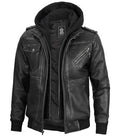 HADE PICKS #6535 Men's Dark Gray Leather
